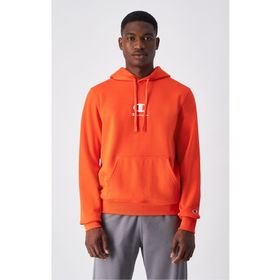 Champion 220268-OS014 Script Shop Hooded Turuncu Kapüşonlu Erkek Sweatshirt