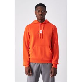 Champion 220268-OS014 Script Shop Hooded Turuncu Kapüşonlu Erkek Sweatshirt
