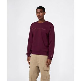 Champion 220272-RS522 Bordo Crewneck Erkek Sweatshirt