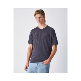 Champion 220273-VS517 Icons SS Tee Gri Erkek T-Shirt