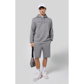 Champion 220313-ES072 Gri Script Shop Long Bermuda Erkek Şort