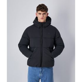 Champion 220347-ES503 Hooded Siyah Erkek Outdoor Mont