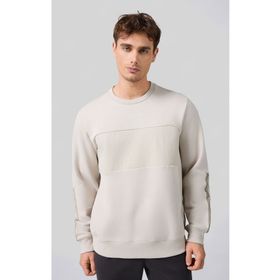 Champion 220392-ES057 C-Tech Crewneck Bej Erkek Sweatshirt
