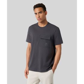 Champion 220407-ES503 C-Tech Crewneck Gri Erkek T-Shirt
