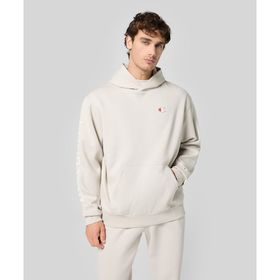 Champion 220426-ES057 Eco Future Hooded Bej Erkek Sweatshirt