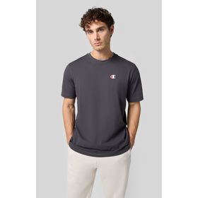 Champion 220429-ES503 Eco Future Crewneck Siyah Erkek T-Shirt