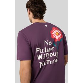 Champion 220429-VS503 Eco Future Crewneck Mor Erkek T-Shirt
