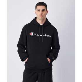 Champion 220726-KK001 Icons Hooded Siyah Erkek Sweatshirt