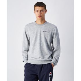 Champion 220730-EM021 Icons Crewneck Gri Erkek Sweatshirt