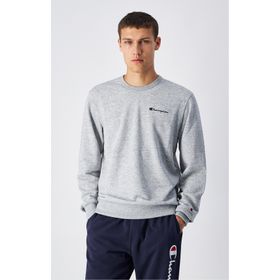 Champion 220730-EM021 Icons Crewneck Gri Erkek Sweatshirt