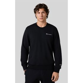 Champion 220730-KK001 Icons Crewneck Siyah Erkek Sweatshirt
