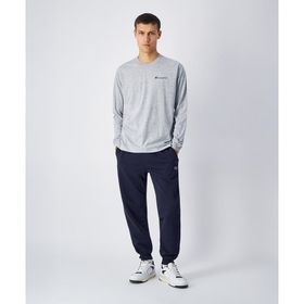 Champion 220733-BS501 Icons Rib Cuff Pants Lacivert Erkek Eşofman Altı