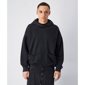 Champion 220744-KK001 Siyah Time Capsule Hooded Erkek Sweatshirt