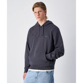 Champion 220782-VS517 Icons Hooded Gri Erkek Sweatshirt