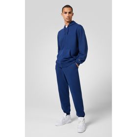 Champion 220787-BS567 Authentic Pants Rib Cuff Pants Lacivert Erkek Eşofman Altı