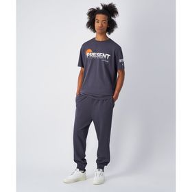 Champion 220787-VS517 Authentic Pants Rib Cuff Pants Gri Erkek Eşofman Altı