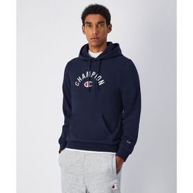 Champion 220796-BS501 Icons Hooded Lacivert Erkek Sweatshirt