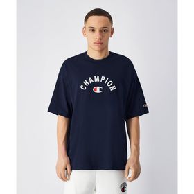 Champion 220798-BS501 Icons T-Shape Tee Lacivert Erkek T-Shirt