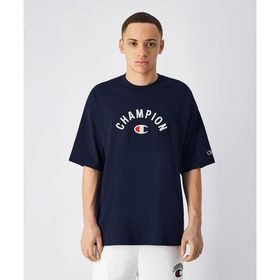 Champion 220798-BS501 Icons T-Shape Tee Lacivert Erkek T-Shirt