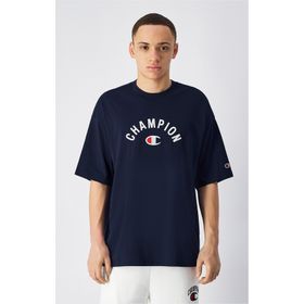 Champion 220798-BS501 Icons T-Shape Tee Lacivert Erkek T-Shirt