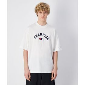 Champion 220798-WW001 Icons T-Shape Tee Beyaz Erkek T-Shirt