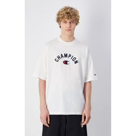 Champion 220798-WW001 Icons T-Shape Tee Beyaz Erkek T-Shirt