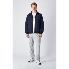 Champion 220802-EM021 Authentic Pants Straight Hem Pants Gri Erkek Eşofman Altı