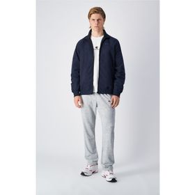 Champion 220802-EM021 Authentic Pants Straight Hem Pants Gri Erkek Eşofman Altı