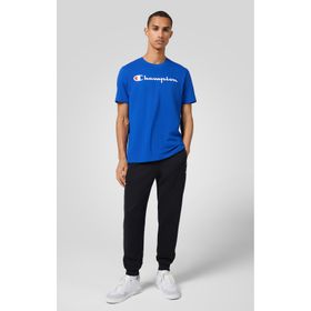 Champion 220804-KK001 Icons Rib Cuff Pants Siyah Erkek Eşofman Altı