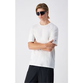 Champion 220822-WW048 C-Tech SS Tee Beyaz Erkek T-Shirt