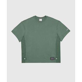 Champion 220921-GS128 Yeşil Desert Trip SS Tee Erkek Tişört