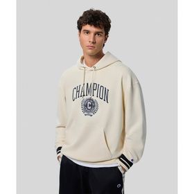 Champion 221172-YS141 Yearbook Hooded Bej Erkek Sweatshirt