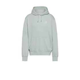 Champion 221176-GS129 Icons Plush Wash Hooded Yeşil Erkek Sweatshirt