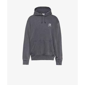 Champion 221176-VS517 Icons Plush Wash Hooded Gri Erkek Sweatshirt