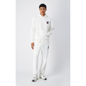 Champion 221195-WW048 Street Varsity Elastic Cuff Pants Beyaz Erkek Eşofman Altı