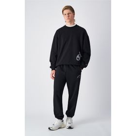Champion 221211-KK001 Urban Contemporary Elastic Cuff Siyah Erkek Eşofman Altı