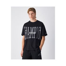 Champion 221213-KK001 Siyah Urban Contemporary SS Tee Erkek T-shirt