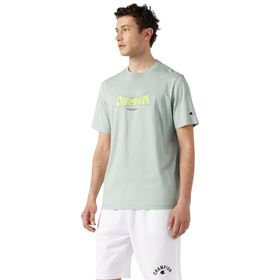 Champion 221219-GS144 C-Table SS Tee Yeşil Erkek T-Shirt