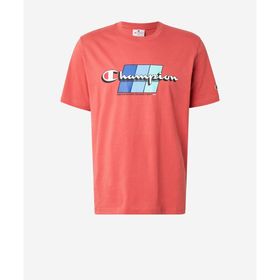 Champion 221219-RS068 C-Table SS Tee Kırmızı Erkek T-Shirt