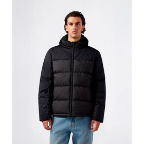 Champion 221551-KK001 Siyah Hooded Jacket Erkek Outdoor Mont