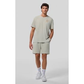 Champion 221566-YS152 Bej High Summer Crewneck Erkek Tişört