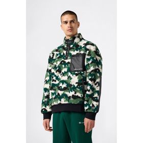 Champion 221644-WL023 Polar Half Zip Top Çok Renkli Erkek Sweatshirt