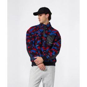Champion 221644-WL026 Polar Half Zip Top Çok Renkli Erkek Sweatshirt