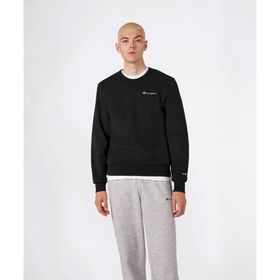 Champion 221792-KK001 Siyah Crewneck Erkek Sweatshirt