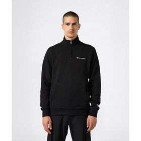 Champion 221797-KK001 Siyah Half Zip Erkek Sweatshirt