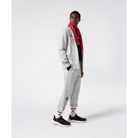 Champion 221812-EM021 Gri Script Shop Rib Cuff Pants Erkek Eşofman Altı
