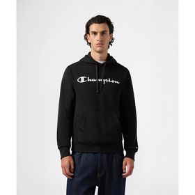 Champion 221917-KK001 Siyah Script Shop Hooded Erkek Sweatshirt