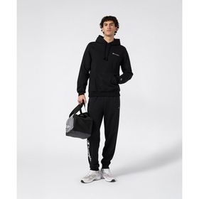 Champion 221920-KK001 Siyah Script Shop Rib Cuff Pants Erkek Eşofman Altı
