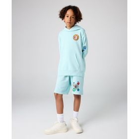 Champion 306706-BS017 Eco Future Bermuda Mavi Unisex Çocuk Şort