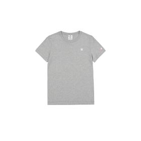 Champion C-Logo Açık Gri Melanj Bisiklet Yaka Kadın Sweatshirt